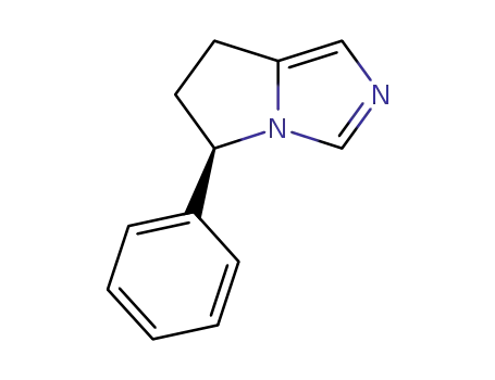 Molecular Structure of 1220532-30-8 ((R)-5-phenyl-6,7-dihydro-5H-pyrrolo-[1,2-c]imidazole)