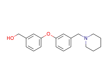 {3-[3-(piperidin-1-ylmethyl)phenoxy]phenyl}methanol