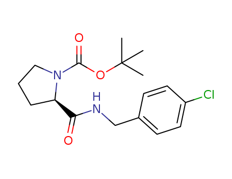 (R)-tert-Butyl 2-((4-chlorobenzyl)carbamoyl)pyrrolidine-1-carboxylate