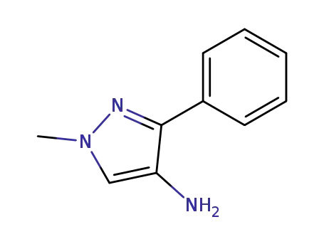 1H-Pyrazol-4-amine, 1-methyl-3-phenyl-