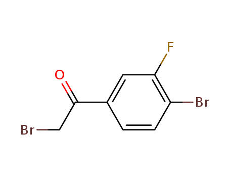 2-bromo-1-(4-bromo-3-fluorophenyl)ethanone
