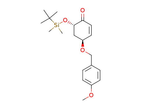 6-(tert-butyl-dimethyl-silanyloxy)-4-(4-methoxy-benzyloxy)-cyclohex-2-enone