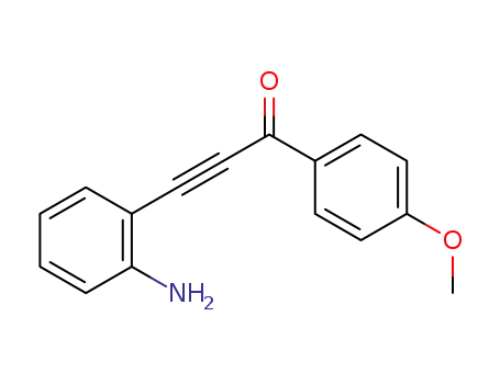 2-Propyn-1-one, 3-(2-aminophenyl)-1-(4-methoxyphenyl)-