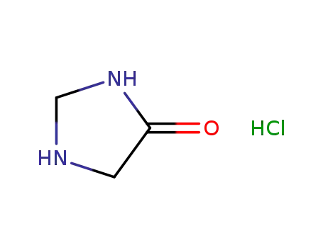 Molecular Structure of 1373253-20-3 (IMidazolidin-4-one hydrochloride)