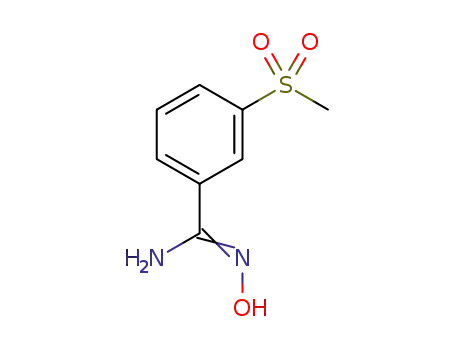 N-hydroxy-3-(methylsulfonyl)benzamidine