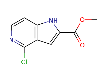 METHYL 4-CHLORO-5-AZAINDOLE-2-CARBOXYLATE