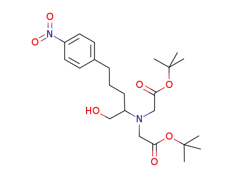 {tert-butoxycarbonylmethyl-[1-hydroxymethyl-4-(4-nitrophenyl)butyl]amino}acetic acid tert-butyl ester