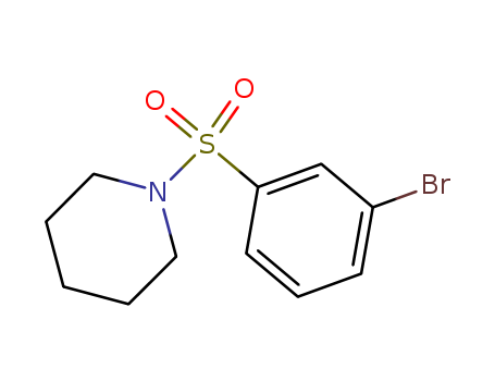 1-[(3-Bromophenyl)sulfonyl]piperidine