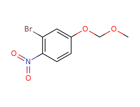 Benzene, 2-bromo-4-(methoxymethoxy)-1-nitro-
