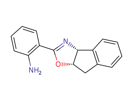 2-[(3aR,8aS)-8,8a-dihydro-3aH-indeno[1,2-d]-oxazol-2-yl]aniline
