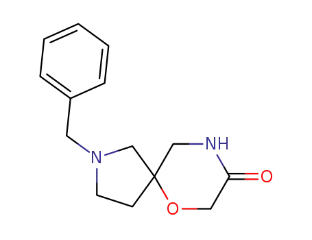 2-benzyl-6-oxa-2,9-diazaspiro[4.5]decan-8-one