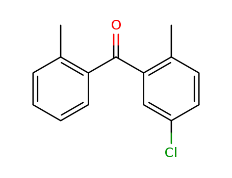 Molecular Structure of 1062600-61-6 ((5-chloro-2-methylphenyl)(o-tolyl)methanone)