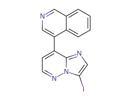 4-(3-iodoimidazo[1,2-b]pyridazin-8-yl)isoquinoline