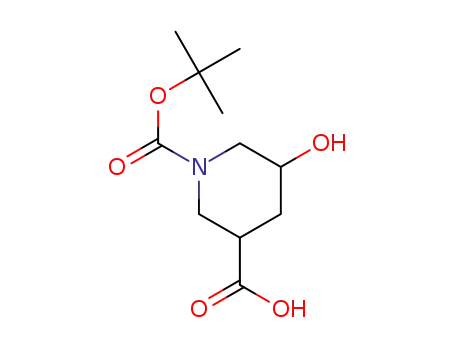 1-Boc-5-히드록시피페리딘-3-카르복실산