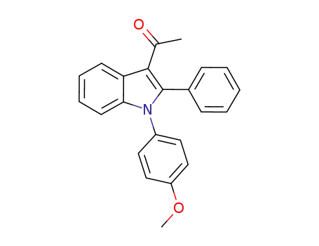 1-(1-(4-methoxyphenyl)-2-phenyl-1H-indol-3-yl)ethanone