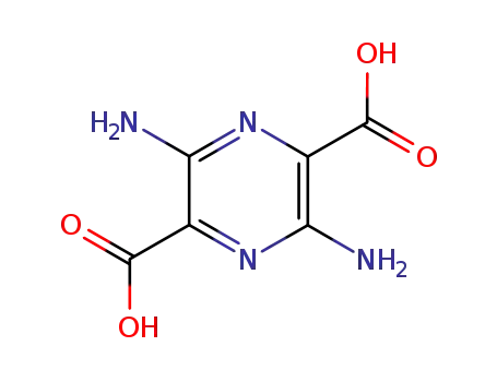 Molecular Structure of 203798-34-9 (3,6-diaminopyrazine-2,5-dicarboxylic acid)