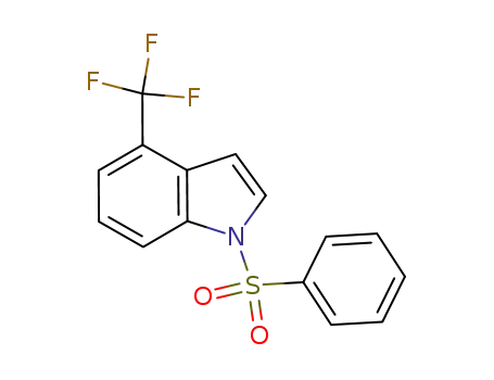 1-benzenesulfonyl-4-trifluoromethyl-1H-indole