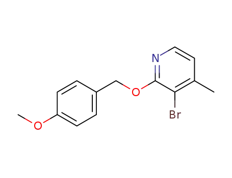 2-(4-methoxybenzyloxy)-3-bromo-4-methylpyridine