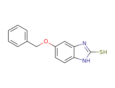 Molecular Structure of 465546-82-1 (5-BENZYLOXY-2-MERCAPTOBENZIMIDAZOLE)