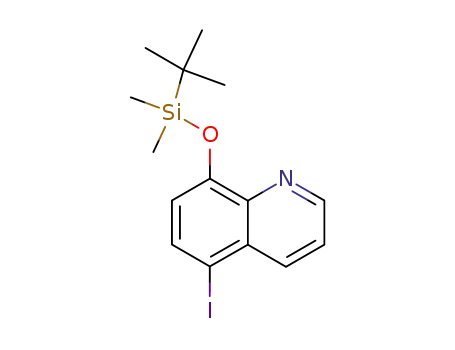 8-(tert-butyldimethylsilyloxy)-5-iodoquinoline