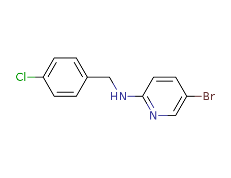 5-bromo-N-[(4-chlorophenyl)methyl]pyridin-2-amine