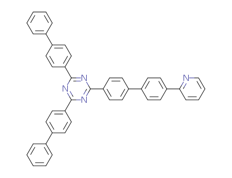 2,4-di(biphenyl-4-yl)-6-(4'-(pyridin-2-yl)biphenyl-4-yl)-1,3,5-triazine