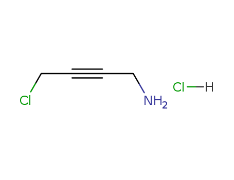 2-Butyn-1-amine,4-chloro-, hydrochloride (1:1) cas  77369-59-6