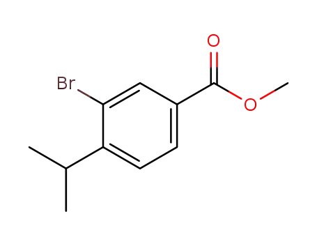 메틸 3-브로모-4-이소프로필벤조에이트