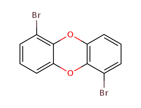 Molecular Structure of 91371-14-1 (1,6-DIBROMODIBENZO-PARA-DIOXIN)