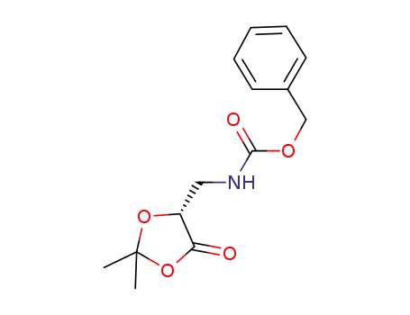 (R)-(2,2-dimethyl-5-oxo-[1,3]dioxalan-4-ylmethyl)carbamic acid benzyl ester
