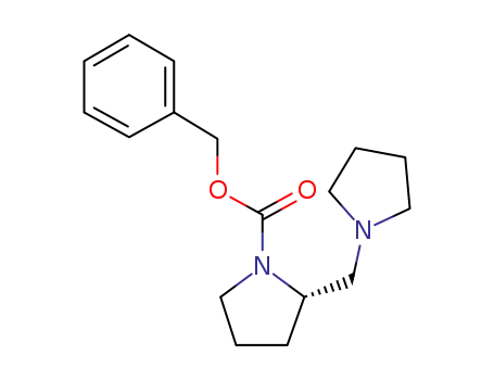 2-피롤리딘-1-일메틸-피롤리딘-1-카르복실산 벤질 에스테르