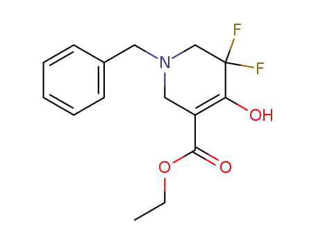 1-벤질-5,5-디플루오로-4-옥소-피페리딘-3-카르복실산 에틸 에스테르