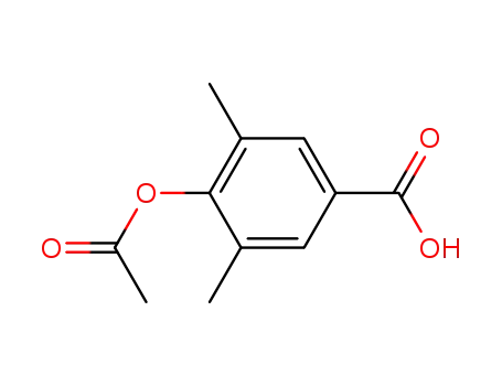 Benzoic acid, 4-(acetyloxy)-3,5-dimethyl-