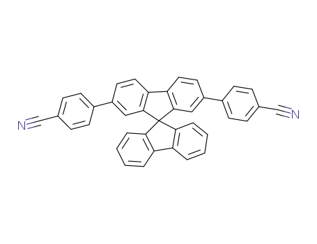 2,7-bis(4'-cyanophenyl)-9,9'-spirobifluorene