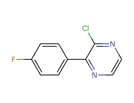 2-chloro-3-(4-fluorophenyl)pyrazine