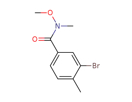Benzamide, 3-bromo-N-methoxy-N,4-dimethyl-