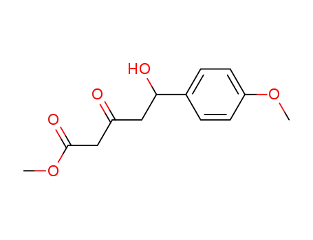 methyl 5-hydroxy-5-(4-methoxyphenyl)-3-oxopentanoate
