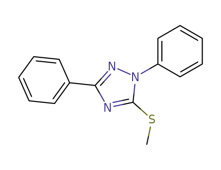 1H-1,2,4-Triazole, 5-(methylthio)-1,3-diphenyl-