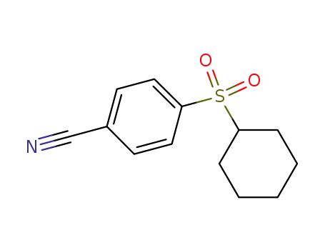Benzonitrile, 4-(cyclohexylsulfonyl)-