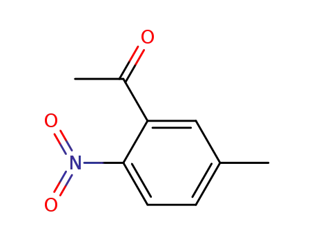 Molecular Structure of 69976-70-1 (Ethanone, 1-(5-methyl-2-nitrophenyl)-)