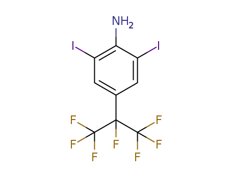 2,6-diiodo-4-heptafluoroisopropylaniline