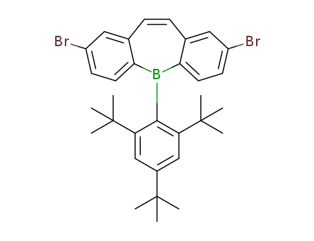 2,8-dibromo-5-(2,4,6-tri-tert-butylphenyl)dibenzo[b,f]borepin