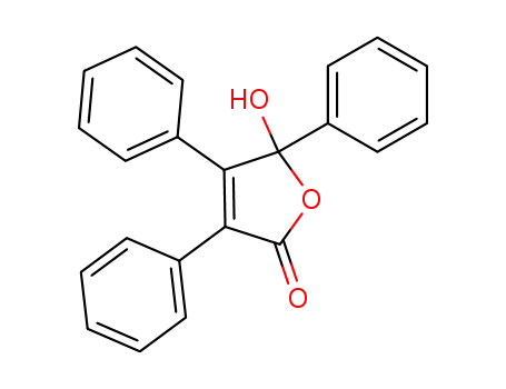 Molecular Structure of 30336-09-5 (5-hydroxy-3,4,5-triphenylfuran-2(5H)-one)
