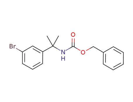 Benzyl N-[2-(3-broMophenyl)propan-2-yl]carbaMate