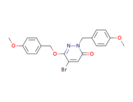 5-bromo-2-{[4-(methyloxy)phenyl]methyl}-6-({[4-(methyloxy)phenyl]methyl}oxy)-3(2H)-pyridazinone