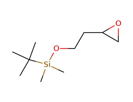 Molecular Structure of 95338-04-8 (Silane, (1,1-dimethylethyl)dimethyl(2-oxiranylethoxy)-, (R)-)