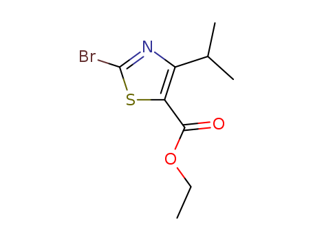 5-Thiazolecarboxylicacid,2-bromo-4-(1-methylethyl)-,ethylester(9CI)