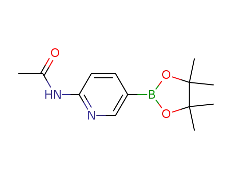 Molecular Structure of 904326-87-0 (2-ACETAMIDOPYRIDINE-5-BORONIC ACID PINACOL ESTER, 97%)