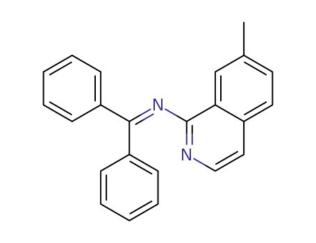 benzhydrylidene-(7-methyl-isoquinolin-1-yl)-amine