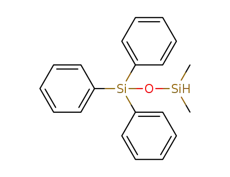 Molecular Structure of 100891-32-5 (1,1,1-triphenyl-3,3-dimethyldisiloxane)
